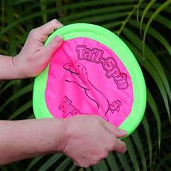 Petmate Booda Tail-Spin Flyer Floating Dog Frisbee, Multi, 10-Inch - Picture 3 of 8